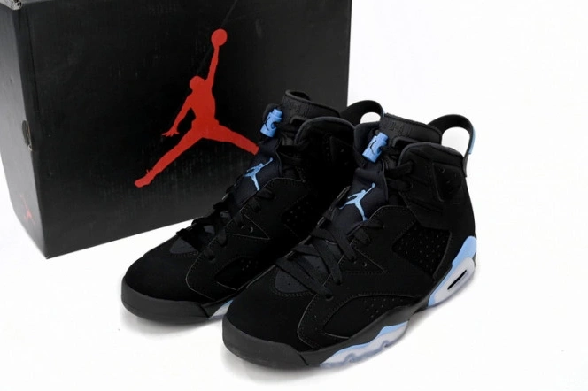 Bmlin Shoes Retro 6 UNC Air 384664-006 Jordan 0712